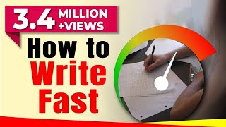 How to Write Fast With Good Handwriting  how to write fast with good handwriting  Letstute [upl. by Ilysa833]