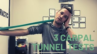 Carpal Tunnel Syndrome 3 AtHome Tests [upl. by Adnilre]