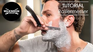 TUTORIAL Vintage Rasiermesser  Wilkinson Sword [upl. by Calondra]