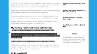 How Long to Let Memory Foam Mattress Expand 24 hours 48 hours 72 hours [upl. by Enidanreb579]