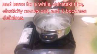 How to make shirataki noodles [upl. by Domenech13]