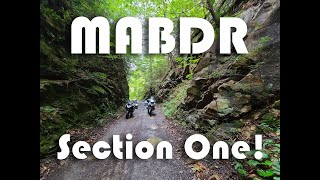 MABDR Section 1  Riding the Mid Atlantic Backcountry Discovery Route BMW R1150GS and R1200GS ADV [upl. by Studnia962]