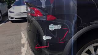 What NOT to Do  Tesla Model S 3 X HOV Decal [upl. by Leuams]