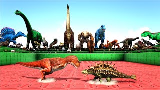 EPIC 1vs1 TOURNAMENT  ALL ARK CREATURES🦖 [upl. by Kcirnek]