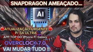 PAPO TECH🚦🚍106 ATUALIZAÇÃO URGENTE P S24 ULTRA🆘 APP do iPhone P GALAXY✨️🥳OverClock 70📊🔋ai ldg6 [upl. by Aniluap137]