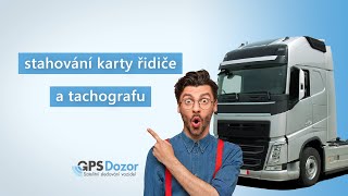 2 Stahování karty řidiče a tachografu  GPS Dozor [upl. by Flosser]