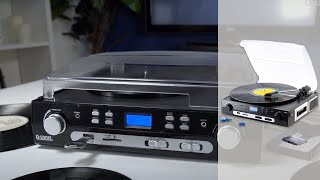 NUMERISEUR de disque VINYLS et CASSETTES audios magnétiques  QSONIC PEARLTVFR [upl. by Eniawtna]