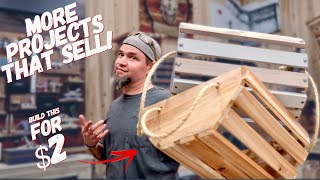 6 More Woodworking Projects That Sell  Low Cost High Profit  Make Money Woodworking Episode 13 [upl. by Carlton]