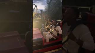 WHEN A ROADMAN GOES ON ROLLERCOASTER😫🎢 STEALTH THORPE PARK A12FUNNY GANGMEMBERGIDEON [upl. by Eissoj]