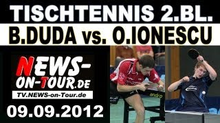 2TTBL Benedikt Duda vs Ovidiu Ionescu  TTC Schwalbe Bergneustadt  SV Union Velbert [upl. by Fuchs208]