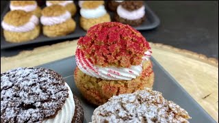 Choux au Craquelin recept v popisu [upl. by Nauqahs]