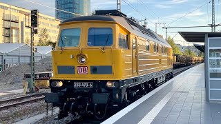 233 493 mit Bauzug in StuttgartVaihingen [upl. by Youlton]