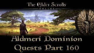 ESO  Aldmeri Dominion Quests  Part 160  Reapers March Part 4  A Door into Moonlight [upl. by Ynnhoj]