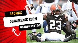 Browns NFL roster rankings and Cornerback Room Review [upl. by Maribelle978]