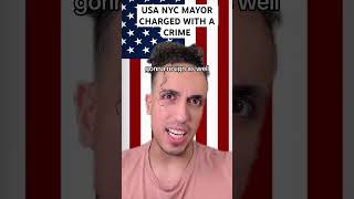 USA NYC Mayor Charged With A Crime [upl. by Fidelia]