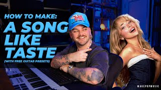 How To Make A Song Like Sabrina Carpenter Taste With Free Guitar Tones [upl. by Inasah493]