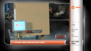 Trane Centrifugal Chiller Rapid Restart After Power Loss Video [upl. by Ursi473]