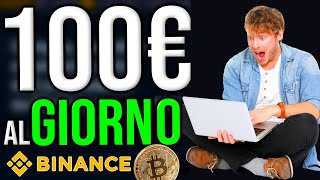 I 5 Migliori Metodi per Guadagnare con Binance Interessi Passivi Crypto Gratis Staking Earn [upl. by Fawcett]