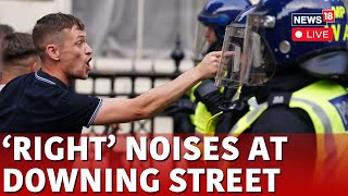 UK News Live  Voilence Breaks Out At Downing Street Live  London Protest Live  London News  N18G [upl. by Salkin]