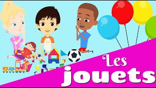 Apprendre les jouets préférés des Petits  Vocabulaire des jouets FR  Toys vocabulary in French [upl. by Adnahs]