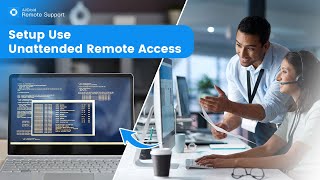 How to Setup amp Use Unattended Remote Access on AirDroid Remote Support [upl. by Dugan477]