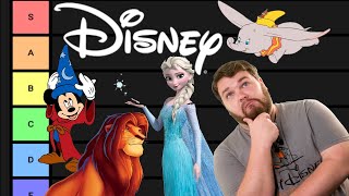 Ranking EVERY Disney Feature Animation Film Movie  Tier List [upl. by Ediva197]