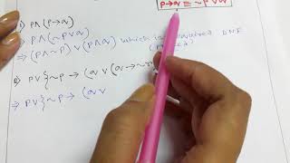 Disjunctive Normal Form  DISCRETE MATHEMATICS problem solve [upl. by Savior]