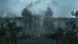 Demons Souls  Gates Of Boletaria Ambiance crows creaking wood whispers distant sounds [upl. by Shem]