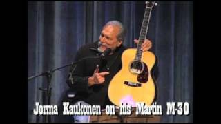 Jorma Kaukonen on his Signature Martin M30 [upl. by Enitsua108]