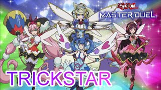 Trickstar Deck  Burn amp Combo Yugioh Master Duel [upl. by Oiznun252]