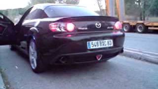 mazda rx8 exhaust TOYOSPORTS catback and decat down pipe TAE [upl. by Stempien]