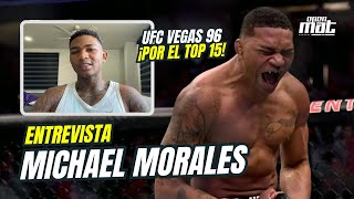 Michael Morales quiere noquear Neil Magny quotVoy por mi lugar en el rankingquot  UFC VEGAS 96 [upl. by Arika]