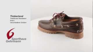 Timberland Traditional Handsewn Heritage 3Eye Classic Lug brown  braun [upl. by Scribner]