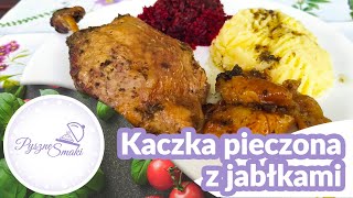 Kaczka pieczona z jabłkami [upl. by Hagi]