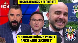 ¡PERDONADOS Álvaro se BURLA del perdón de Chivas a Alexis Vega y Chicote Calderón  Futbol Picante [upl. by Oleic]