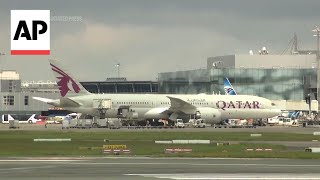 Passengers describe turbulence during Qatar Airways flight that caused injuries [upl. by Uolyram]