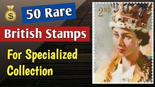 Rare Valuable Stamps  British Empire Specialized Collection  World Most Wanted Philately [upl. by Aras]