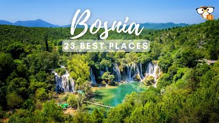 23 Best Places in Bosnia and Herzegovina [upl. by Wohlen]