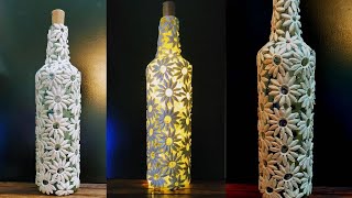 DIY Glass Bottle Lamp [upl. by Yartnod]