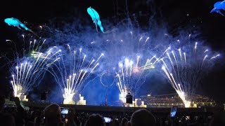 Madeira FIREWORKS 2024  Full Show  View from Praça do Povo Funchal [upl. by Inaniel]