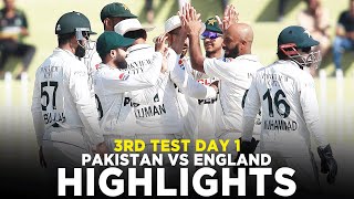 Full Highlights  Pakistan vs England  3rd Test Day 1 2024  PCB  M3G1K [upl. by Sinnek333]