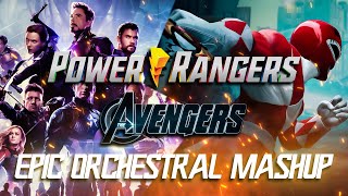 The Avengers X Power Rangers Theme  Epic Orchestral Mashup [upl. by Gruchot]