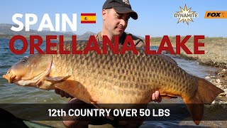 Carp fishing  Orellana Spain  12th country over 50 lb  Krištof Cuderman [upl. by Losse31]