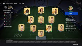 ELITE EIGHT SBC SOLUTION HYBRID NATIONSCHEAP amp NO LOYALTY EAFC 24 [upl. by Lhok516]