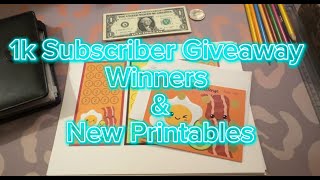 1K Giveaway Winners…Did you win budgetingcommunity cashbudgeter [upl. by Wallinga957]