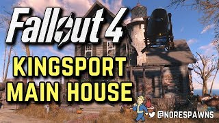 Fallout 4  Kingsport Lighthouse Main House [upl. by Amo]