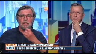 Sansonetti di sinistra da 60 anni smonta la sinistra degli ultimi 30 anni in un minuto e mezzo [upl. by Anelrahc]