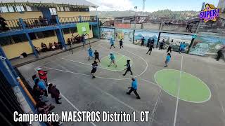 Baloncesto mixto en Concepción Tutuapa Maestros se divierten Juegos Distrito 1 [upl. by Marinna251]