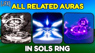 SOLS RNG LORE  All CONNECTED Auras In Sols RNG FULLY EXPLAINED [upl. by Acenes100]