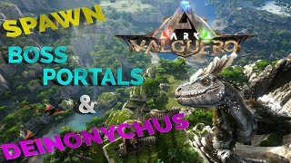 Spawn Valgueros Boss Portals and the New Dino Deinonychus [upl. by Meras]